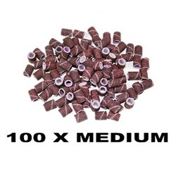 BEAUTIFUL NAILS Abrasive bands - medium (150 grit)